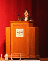  Administration and Staff address the National Honor Society Inductees at Parma Community ceremony.